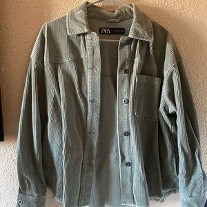 Zara green jacket